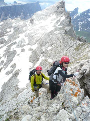 08.6　ドロミテでヴィアフェラータ（1）ヌブラウ　初級