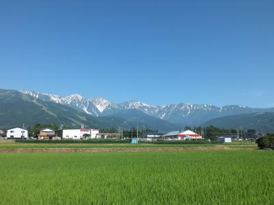 2012 08 01 快晴　白馬山麓。