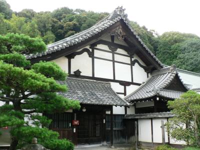 日本の旅　関西を歩く　京都八幡市の正法寺（しょうぼうじ）周辺