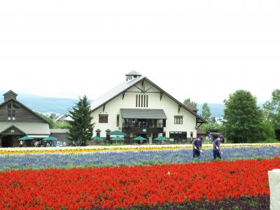 憧れの　北海道ガーデン街道　一人旅     その１　富良野編