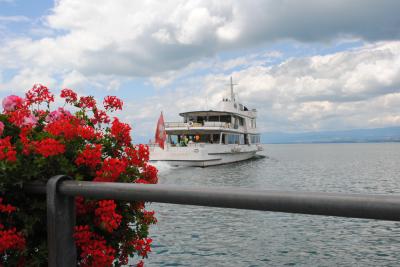 快晴のスイス旅行♪レマン湖 ～ ミューレンへ （３）