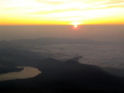 一合目からの富士登山
