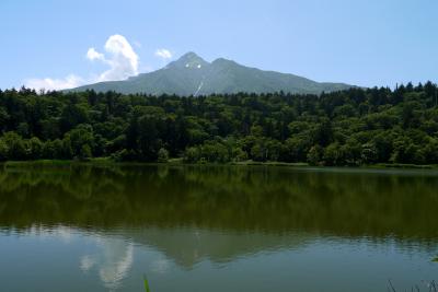 2012.7利尻・礼文旅行16-姫沼，富士野園地，利尻山本泊神社，新湊会津藩士の墓