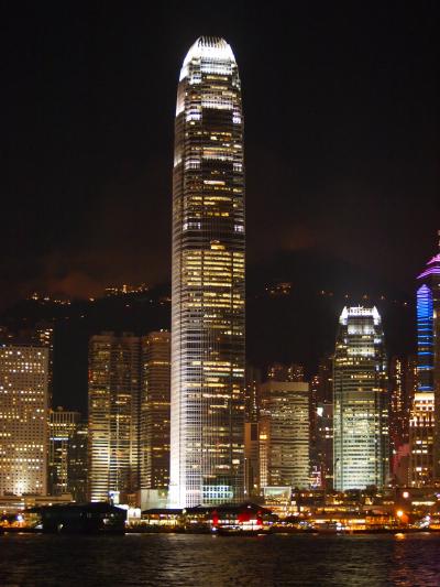 香港夜景と日々の食事