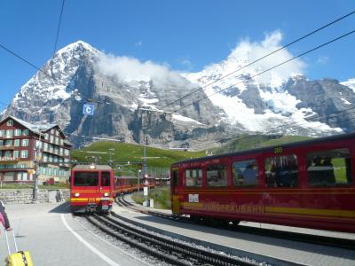 快晴のスイス旅行♪ユングフラウヨッホ （５）