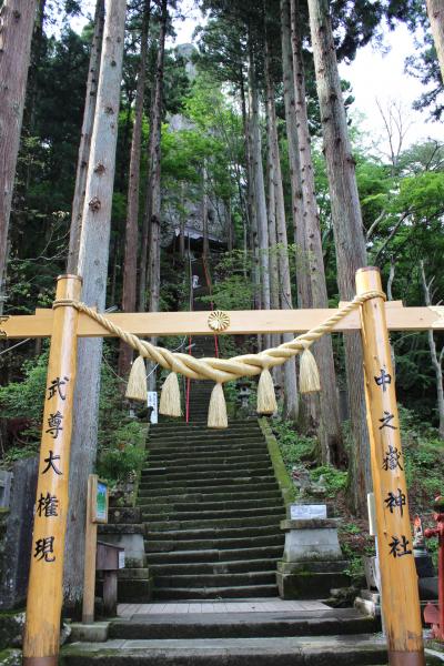 2012年　６月　軽井沢の帰りに寄った妙義山麓の「武尊大権現　中之嶽神社」には巨大な大黒様がいます