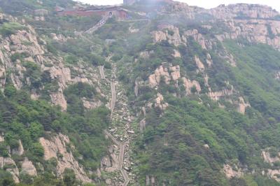 世界遺産泰山と三孔　青島・煙台・蓬莱・維坊・泰山・曲阜の旅:その３（泰山：世界遺産）