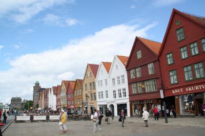 涼を求めて北欧の旅４　ノルウェー１　ベルゲン