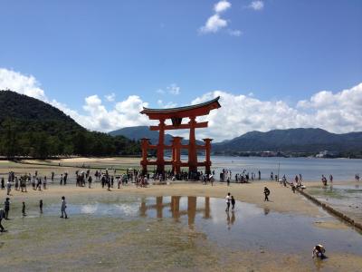 宮島・広島市内を歩きました