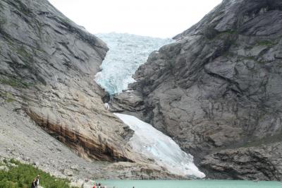 涼を求めて北欧の旅7　ノルウェー4　ブリクスダール氷河