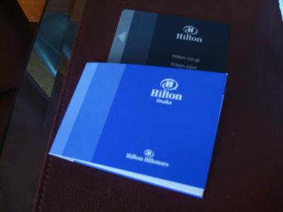 hilton osaka ヒルトン大阪　デラックスダブル