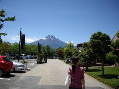 富士山をいろいろな方向から見る