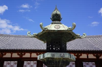 夏の斑鳩法隆寺