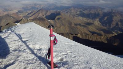 ヒマラヤ登山記（ストックカンリ　6137ｍ）　インド　（レー編）　　6000m峰を目指して～登頂編　５　２０１２