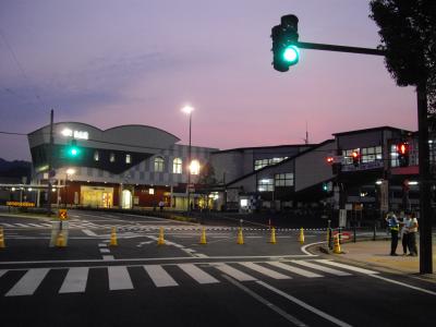 青春１８切符２０１２夏（篠山口から鳥取へ）−１日目（夜）−