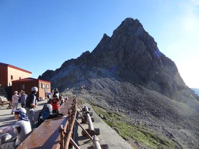 日本名山大周遊の旅③ 槍ヶ岳編 (大喰岳、槍沢、ハシゴ)