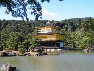 京都・比叡山２０１０初秋旅行記　【２】金閣寺～龍安寺～仁和寺～京都駅～祇園周辺