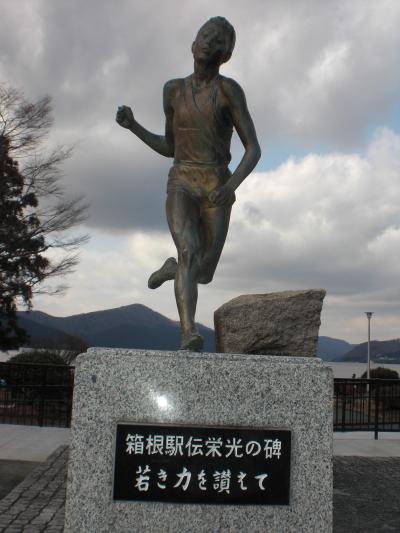 冬の箱根へドライブに出かける