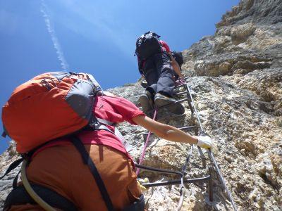 イタリア・ドロミテへの旅2012夏:8/14(Day5)::ピシャドゥでヴィアフェラータのちコルティナへ