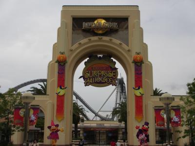 2012年　10年ぶりのＵＳＪ　パーク内はハローウィンです。