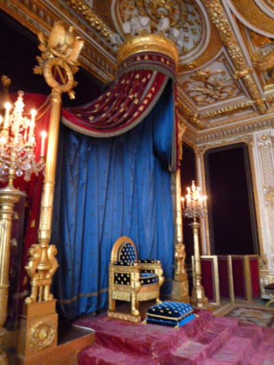 2012夏パリ美術館巡りの旅～24．ベルサイユよりいいかも？のフォンテーヌブロー宮殿・後半