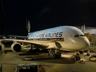 シンガポール航空で行くロサンゼルス　SQ12　NRT-LAX