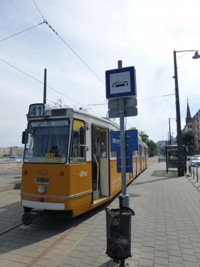 ４１番トラム始点から終点までの旅＠ブダペスト