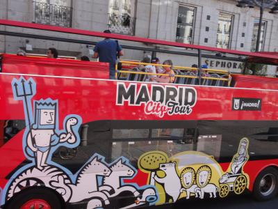 MADRID City Tour (マドリード シティ ツアー) に乗ってみた
