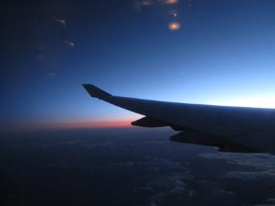 2008-2009：冬たび・7　中欧3都めぐり　『帰国日の移動中は食っちゃ寝食っちゃ寝』・・・プラスお土産報告！