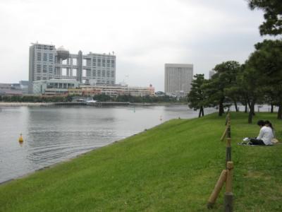 お台場サイクリング～陸路が無理なら船で行け～