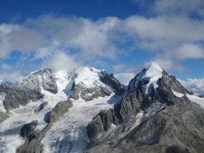 2012年スイス旅行　№9　　　　　　　　　　＊＊＊ Furtschellas - Fex谷 ハイキング～ Corvatsch  展望台＊＊＊