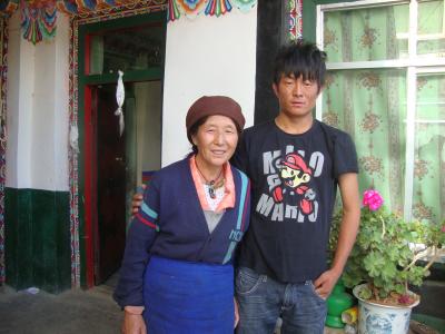 青海チベット鉄道の旅・・・民家訪問