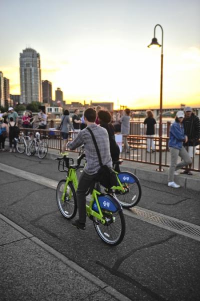 ミネアポリスは自転車の街