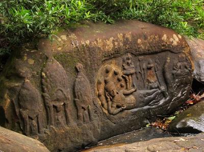 【 2012年 カンボジア旅行 】 ～水中彫刻遺跡クバール・スピアン～