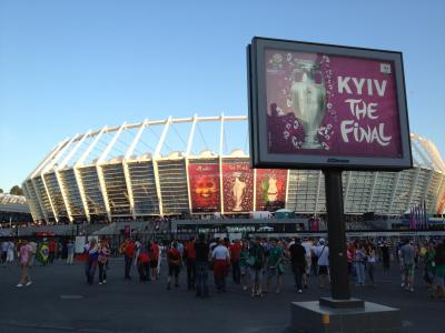 EURO2012ファイナル＋ぐるっと7カ国　３日目　キエフ（サッカー編）