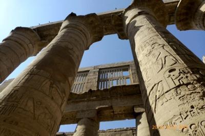 憧れのエジプト（６）　～ルクソール　カルナック神殿・後半～