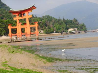 松江～広島　宮島にもチラリ…　