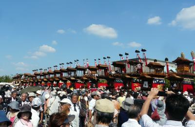 待ちに待った５年に一度の『はんだ山車祭り』