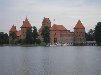 トラカイ（Trakai）　～リトアニア、カルヴェ湖畔のリゾート地～　ちょっとヴィリニュス（Vilnius）
