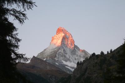 ツアーで行く駆け足ヨーロッパ?　(憧れのスイス２大アルプス）