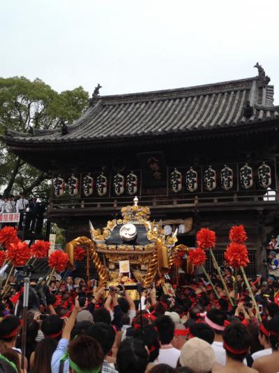 2012年10月　灘のけんか祭り　宮入を見てきました。