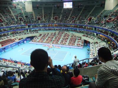 ATPChinaOpentennis観戦　②