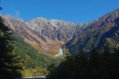 黄葉の上高地