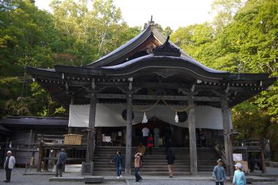 紅葉の始まりかけた池の平～戸隠～飯綱高原