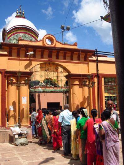 初インド女ひとり旅07★ヒンズー教のカーリー女神をまつったカーリー寺院へ