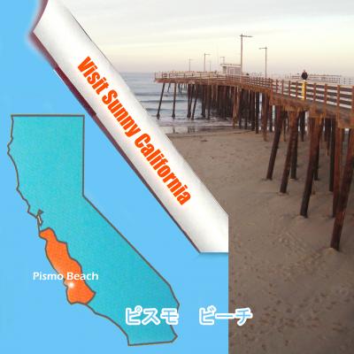 ２０１２　セントラル　カリフォルニアの旅：　３日目　　ピスモ　ビーチ