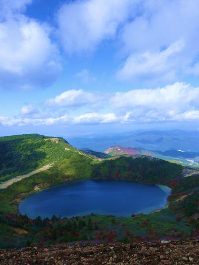 がんばっぺ福島　紅葉のつづれ織り　２日目　東吾妻、一切経山に登る♪