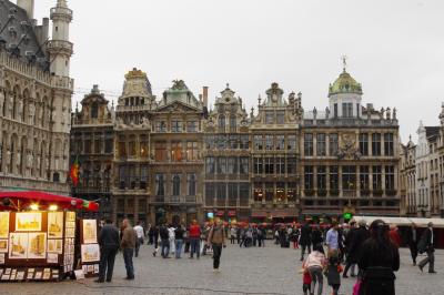 秋のベルギー散歩　出発ドーハ乗継＆２日目　ブリュッセル