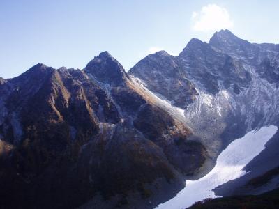 穂高連峰２０１１秋登山記　【３】涸沢～北穂高南稜