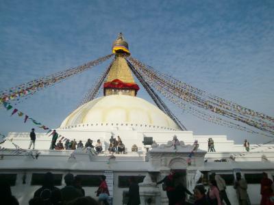 カトマンズ（ボダナート＆バクタプル）